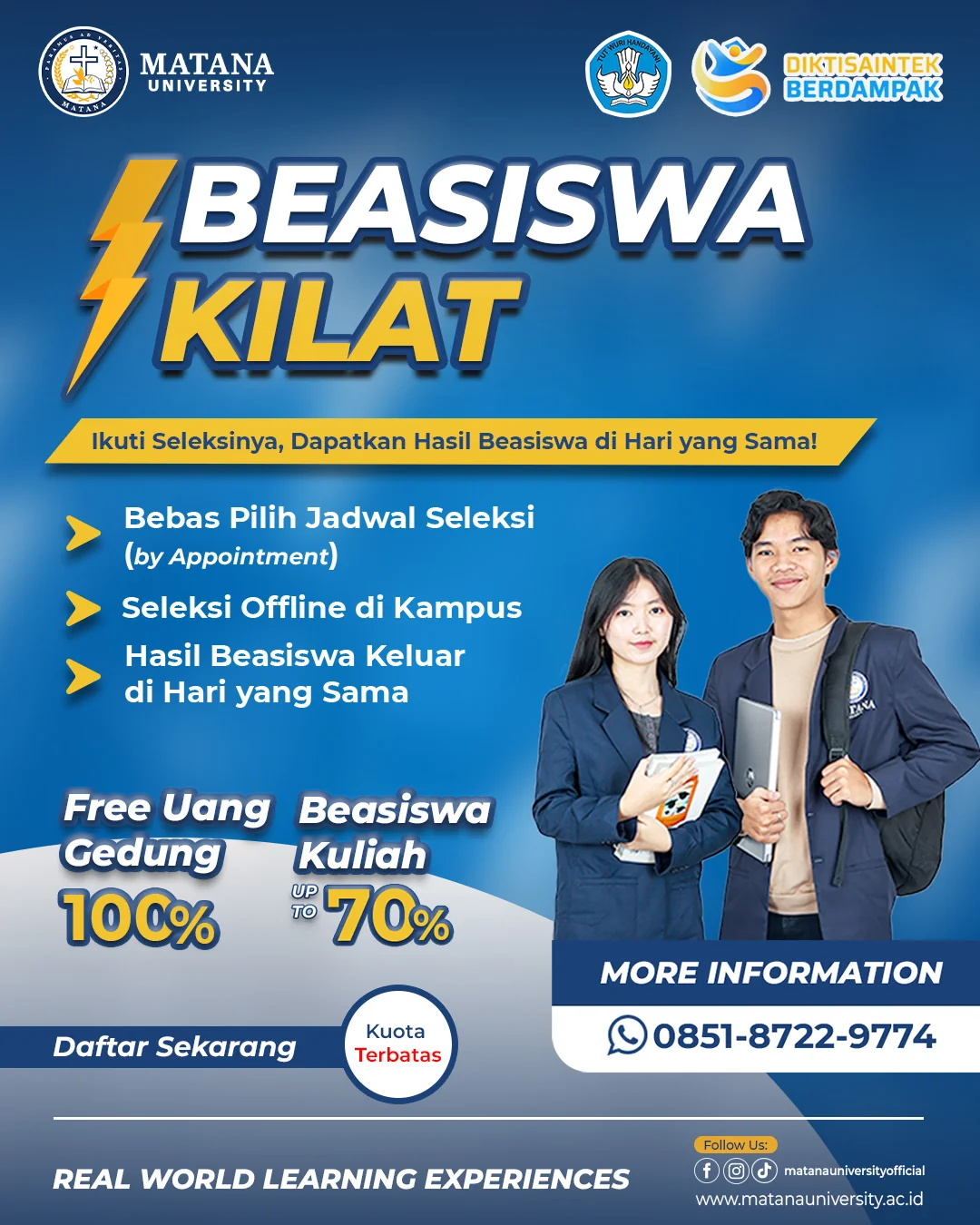 Matana University Promotion