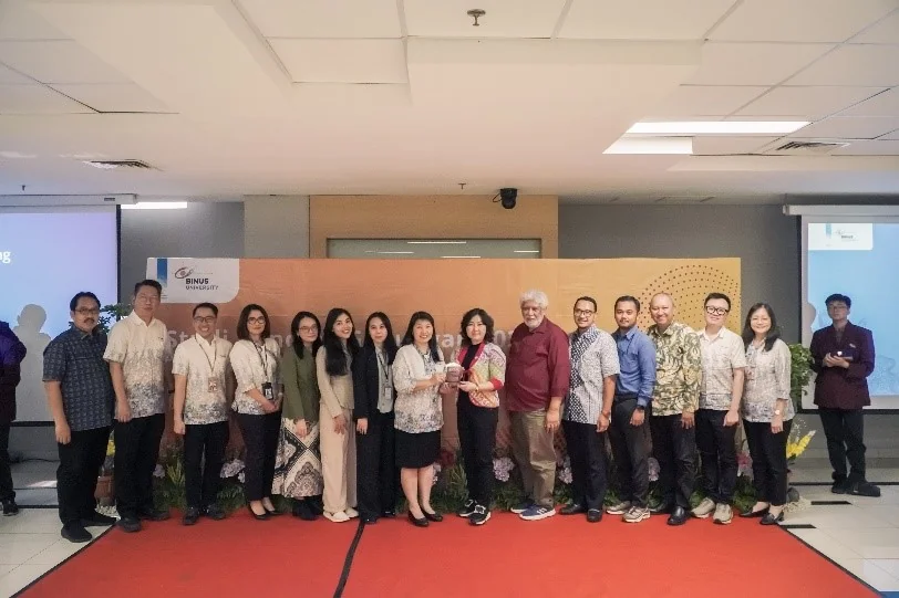 Universitas Matana Ikuti Studi Banding Gabungan di BINUS University