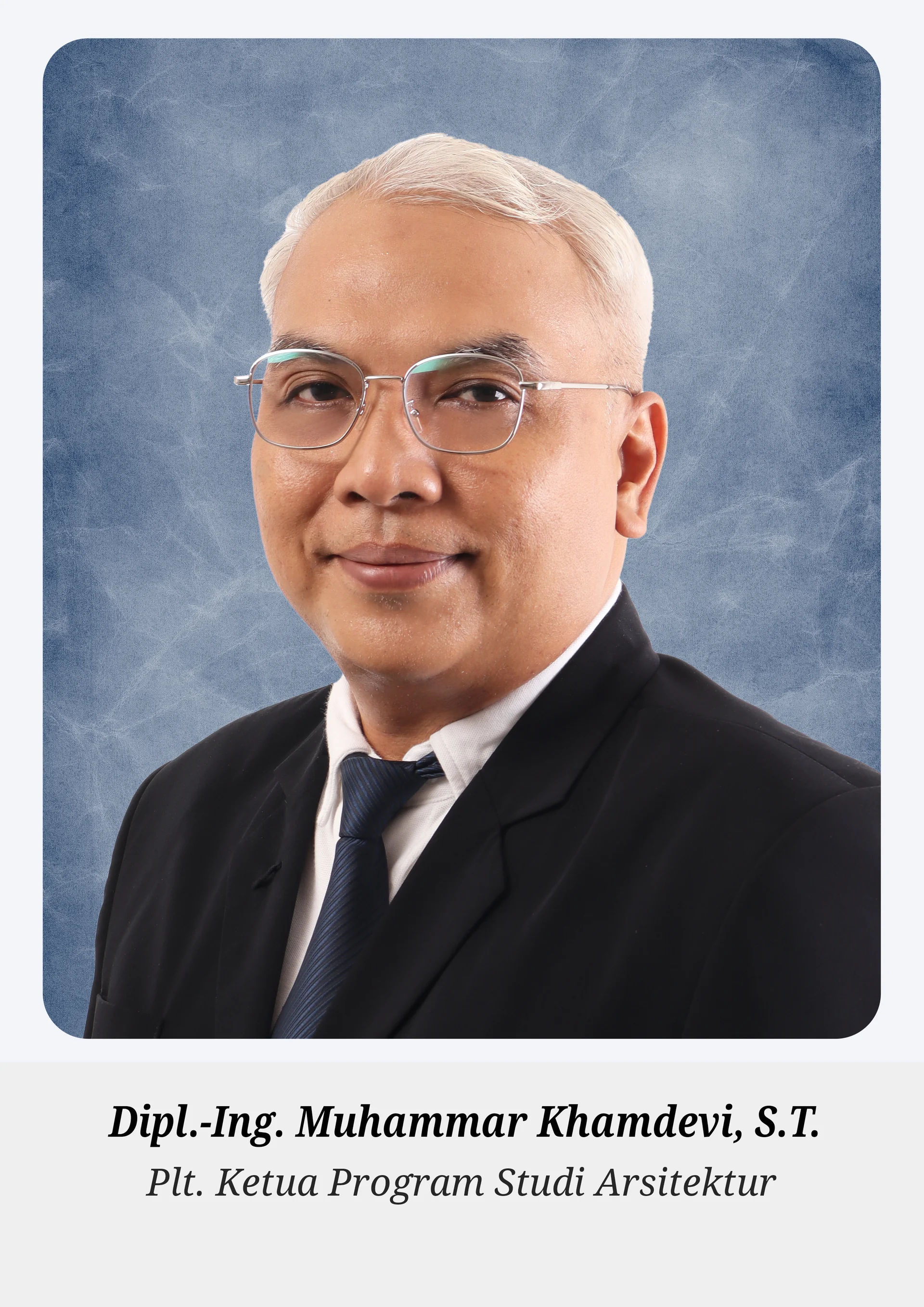 Dipl.-Ing. Muhammar Khamdevi, S.T. -