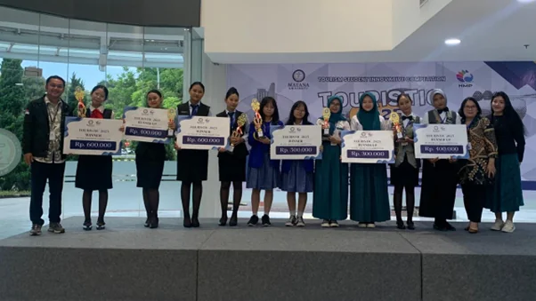 HMP Matana University Sukses Selenggarakan “TOURISTIC” 2025, Ajang Kreativitas Siswa SMK di Bidang Pariwisata