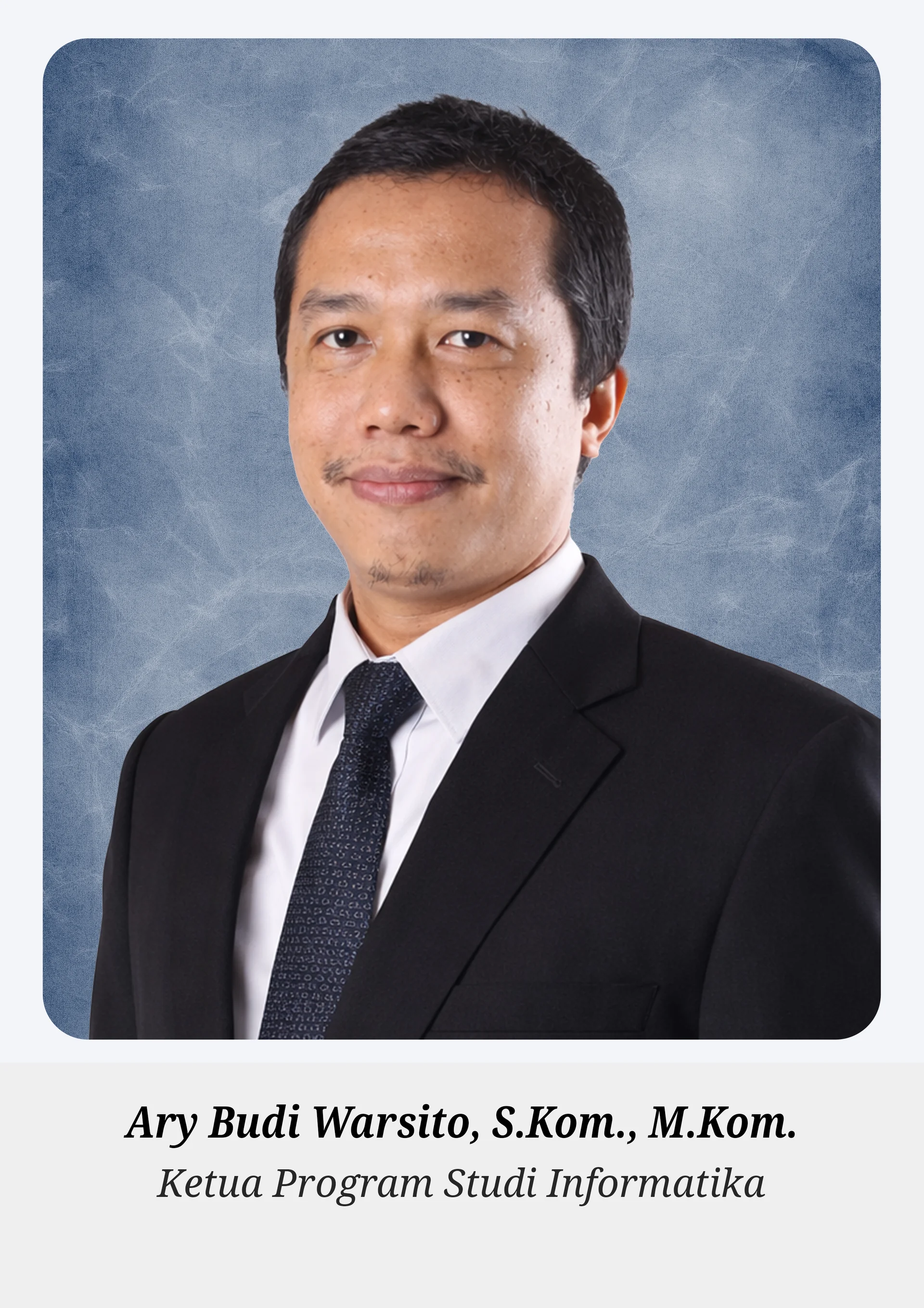 Ary Budi Warsito, S.Kom., M.Kom. - 