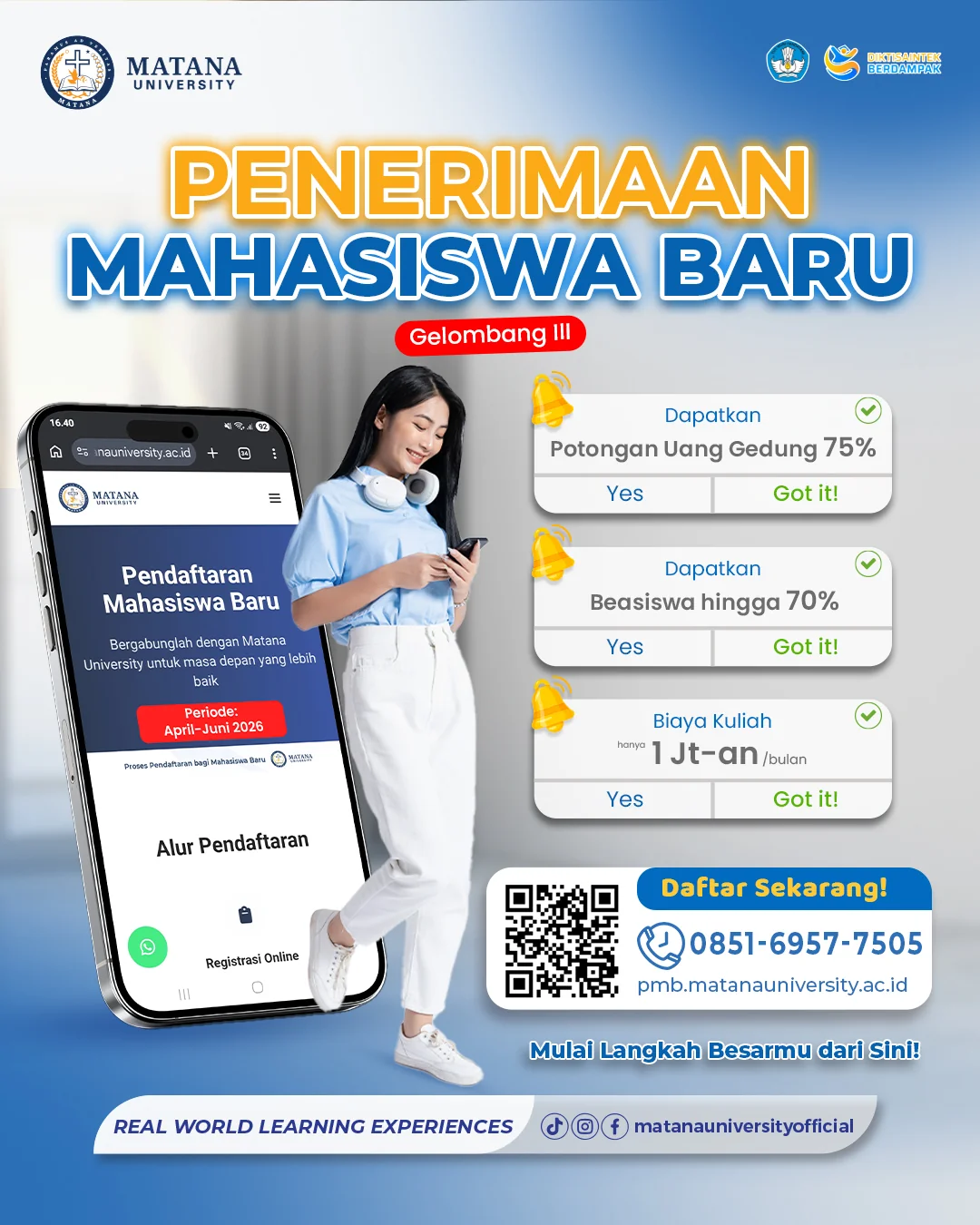 Matana University Promotion