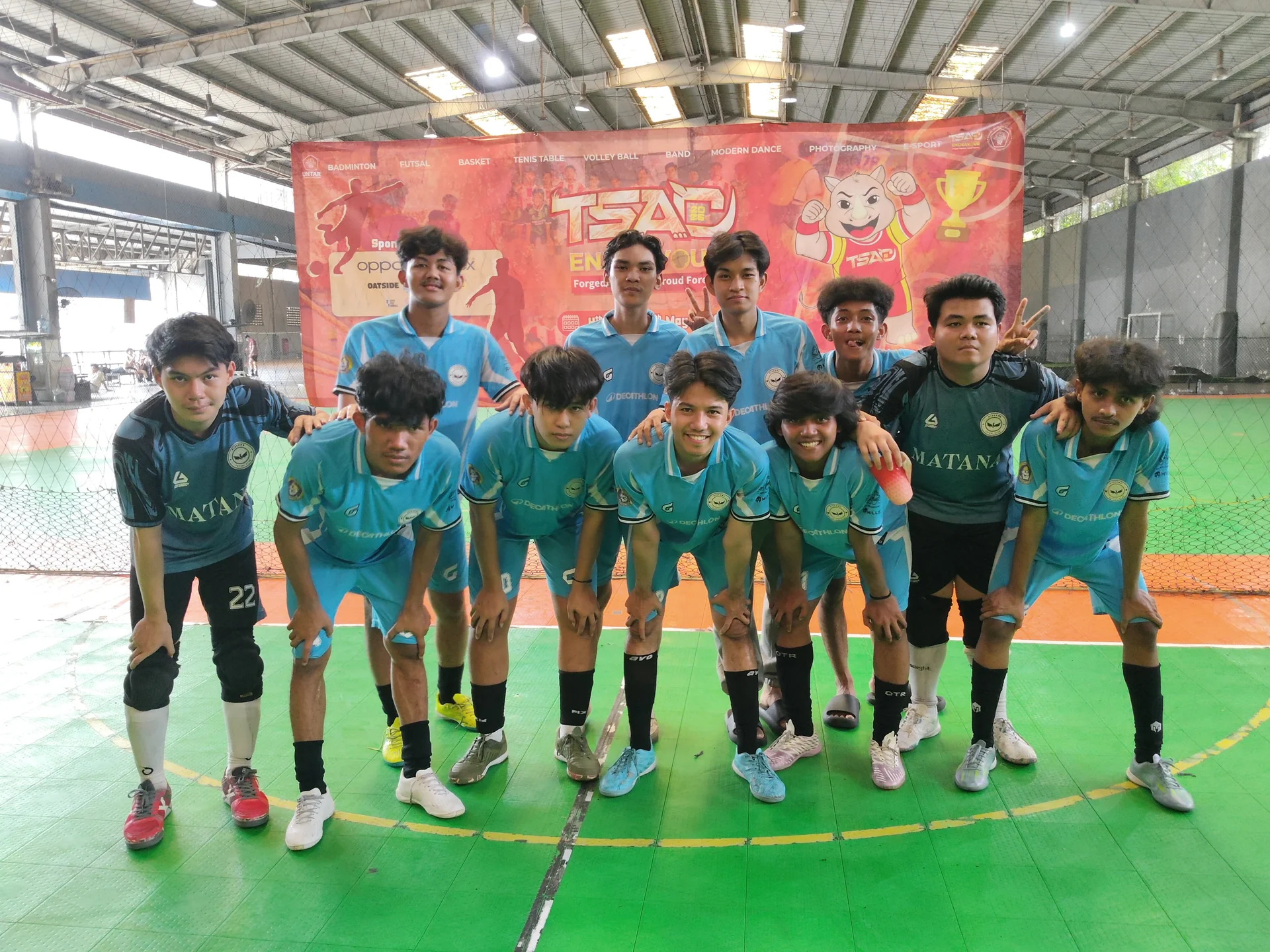Tim Futsal Matana University Raih Juara II dalam Tarumanagara Sports and Art Competition (TSAC) 2026