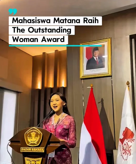 Mahasiswa K3 Matana University Raih The Outstanding Women Award di Ajang Womenspirasi Summit 4.0