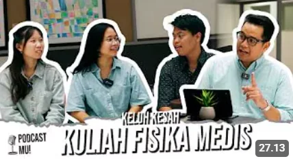 Matana University Bahas Dunia Kuliah dan Karier Fisika Medis Lewat Episode Terbaru PODCASTMU!