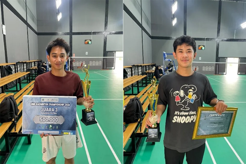 Mahasiswa Universitas Matana Raih Prestasi pada Mercu Buana Badminton Championship 2026