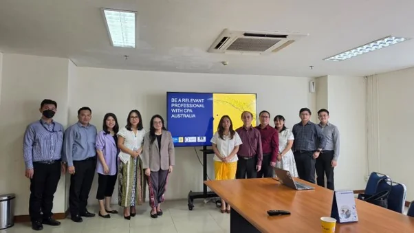 Pertemuan dan Diskusi Program Studi Akuntansi Matana University Dengan CPA Australia